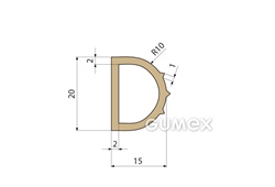 SILIKONPROFILE D-FORM